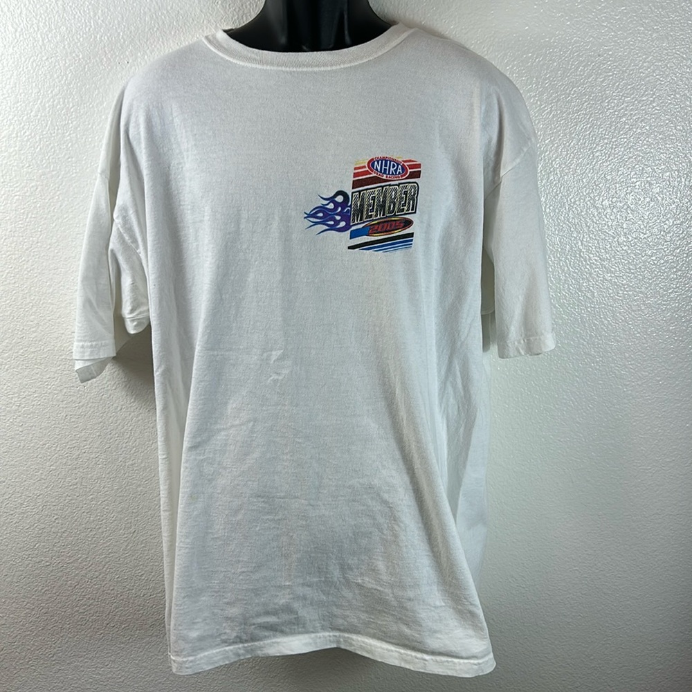 Vintage Y2K NHRA National Championship Drag Racing Short Sleeve Tee